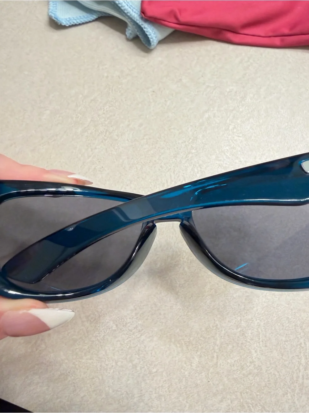 Oakley Blue Jupiter Sunglasses